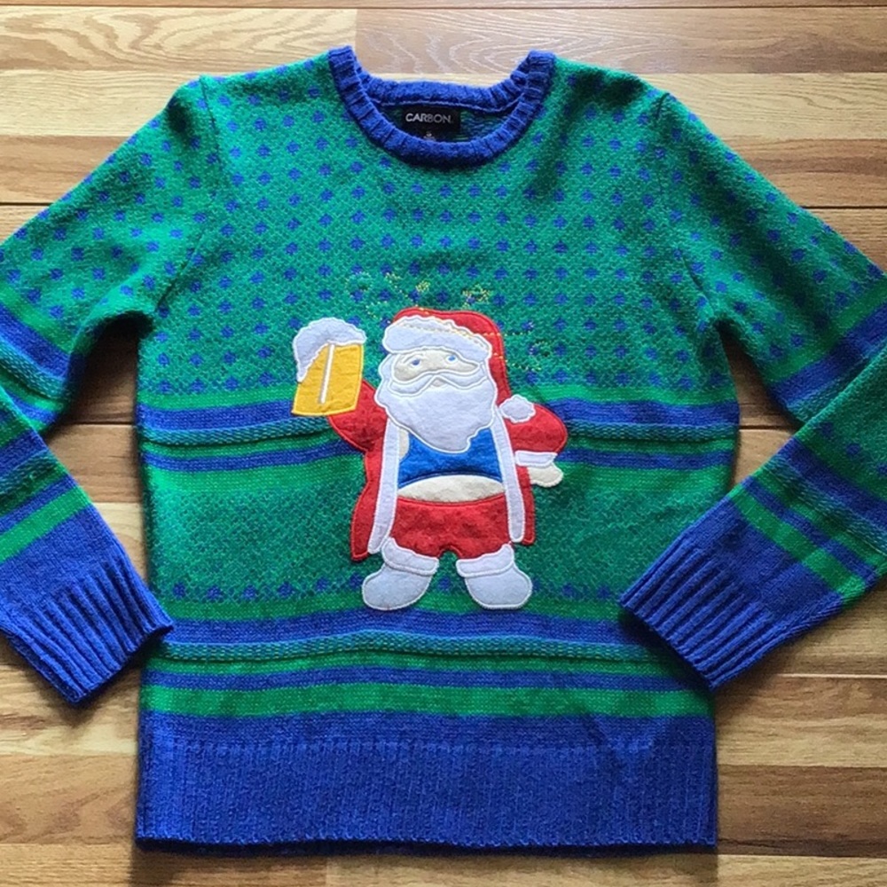Men ugly Christmas sweater